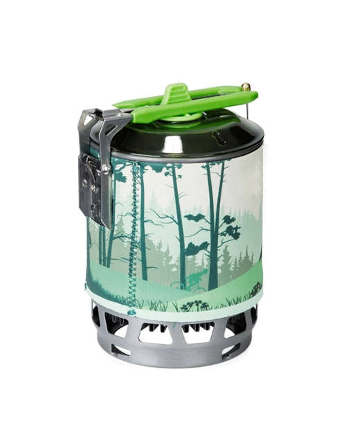 Compact Backpacking Pot Integrated Cooking System with Heat Exchanger Design - image3