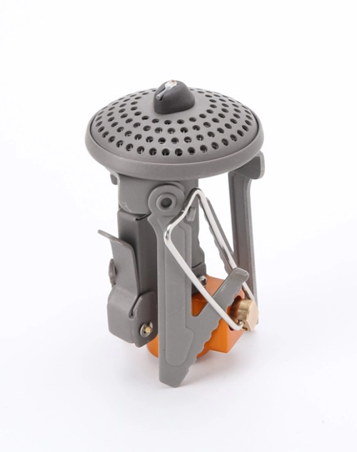 OEM Factory Price Titanium Ultralight Hiking Gas Burner Stove with Piezo Ignition - image3