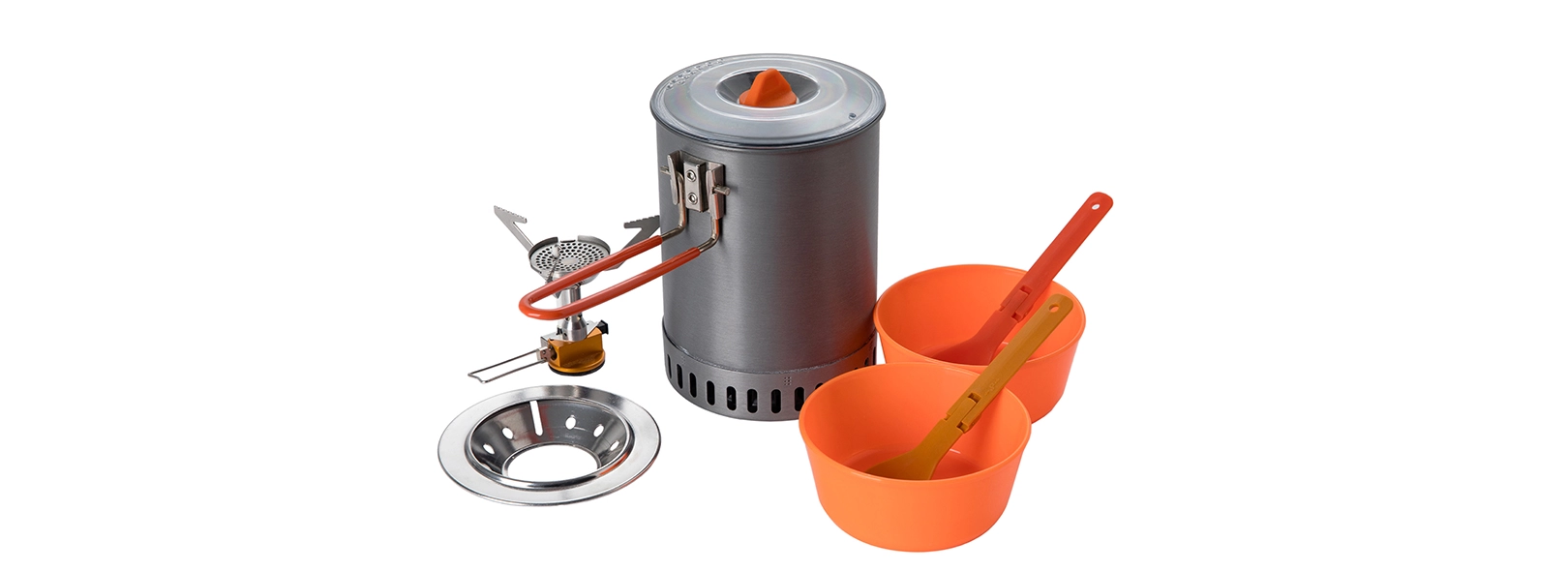 details of Compact Cooking Stove and Cookware Set With Windshield