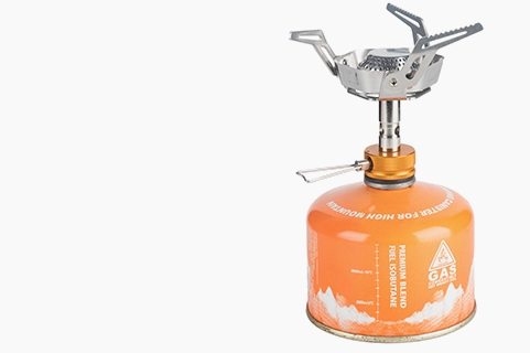 description of Ultra-Compact Camping Foldable Stove Durable and Windproof for Backpacking