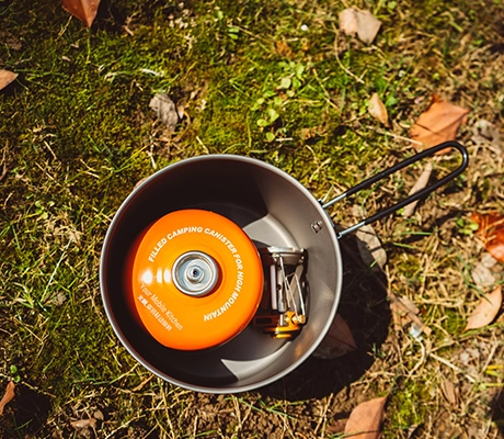 application of Aluminum Camping Cookware Sauce Pot and Pan for Lightweight Camping-image3
