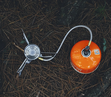 application of Outdoor Camping Remote Gas Stove with Pressure Regulator Adjustable Valve-image1