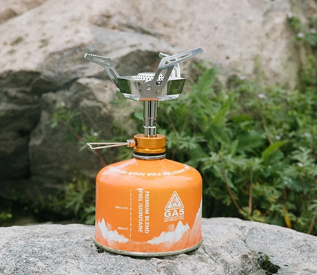 application of Windproof Folding Gas Burner for Outdoor Backpacking-image2