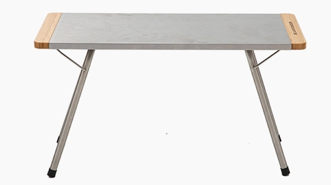 description of Versatile Foldable Stainless Steel Table for Camping and Picnics