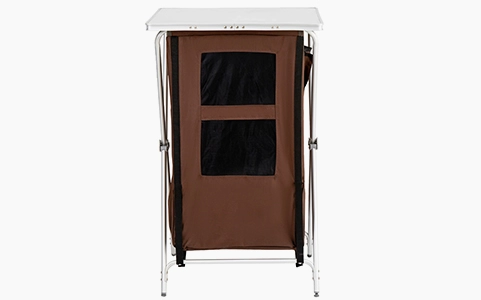 description of Outdoor Foldable Cupboards & Camping Cabinet for camp kitchen use