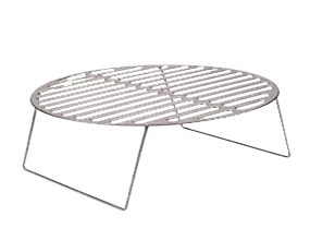 description of Round Ultralight Lightweight Titanium BBQ Rack