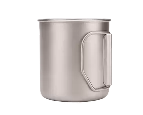 description of Camping ultralight foldable titanium Mug cup