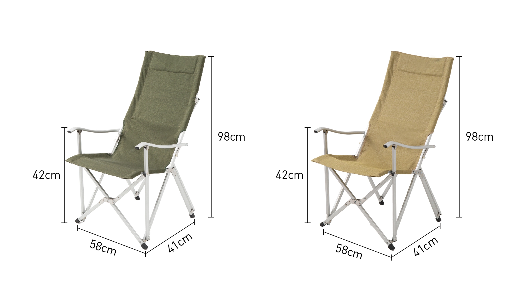 details of Aluminum Folding Chair For Outdoor Picnic Camping Fishing
