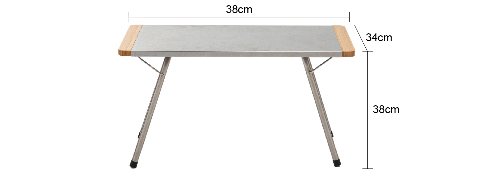 details of Versatile Foldable Stainless Steel Table for Camping and Picnics