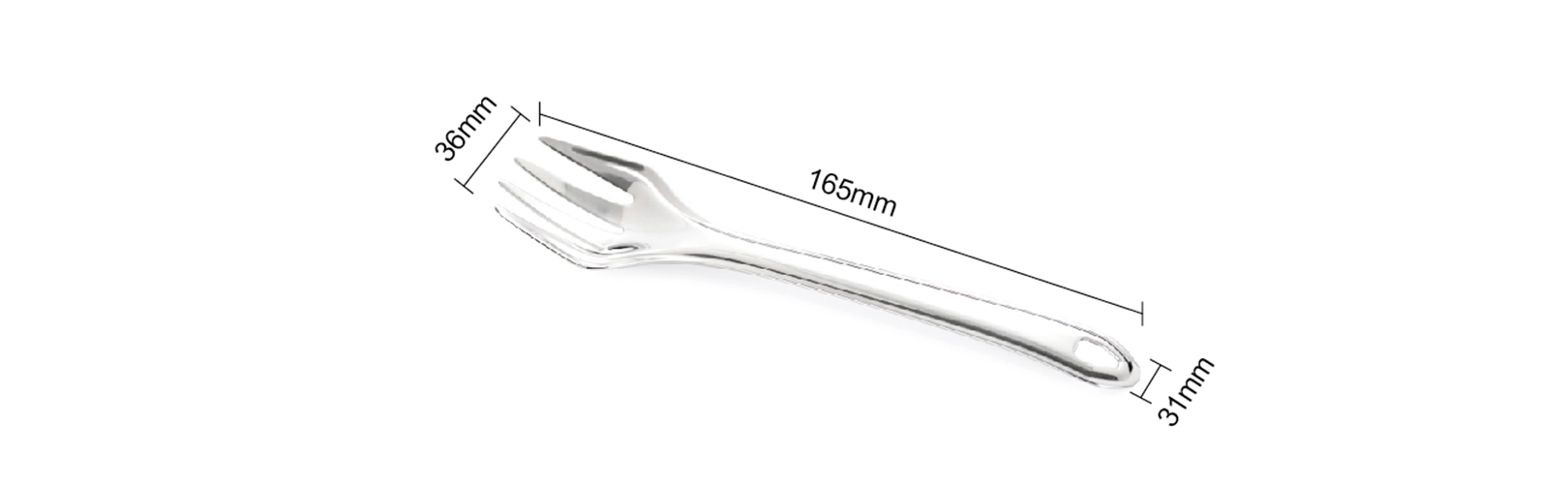 details of Outdoor Foldable Fork