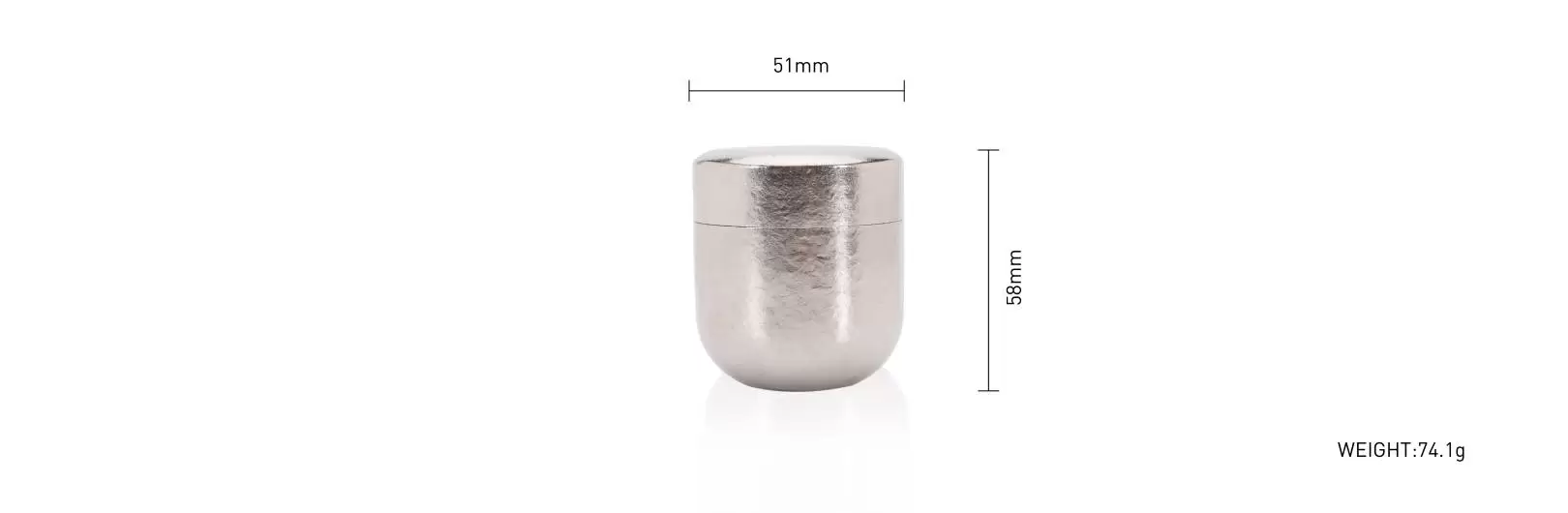 details of Large Capacity Wide Mouth Titanium Camping Seasoning Jar