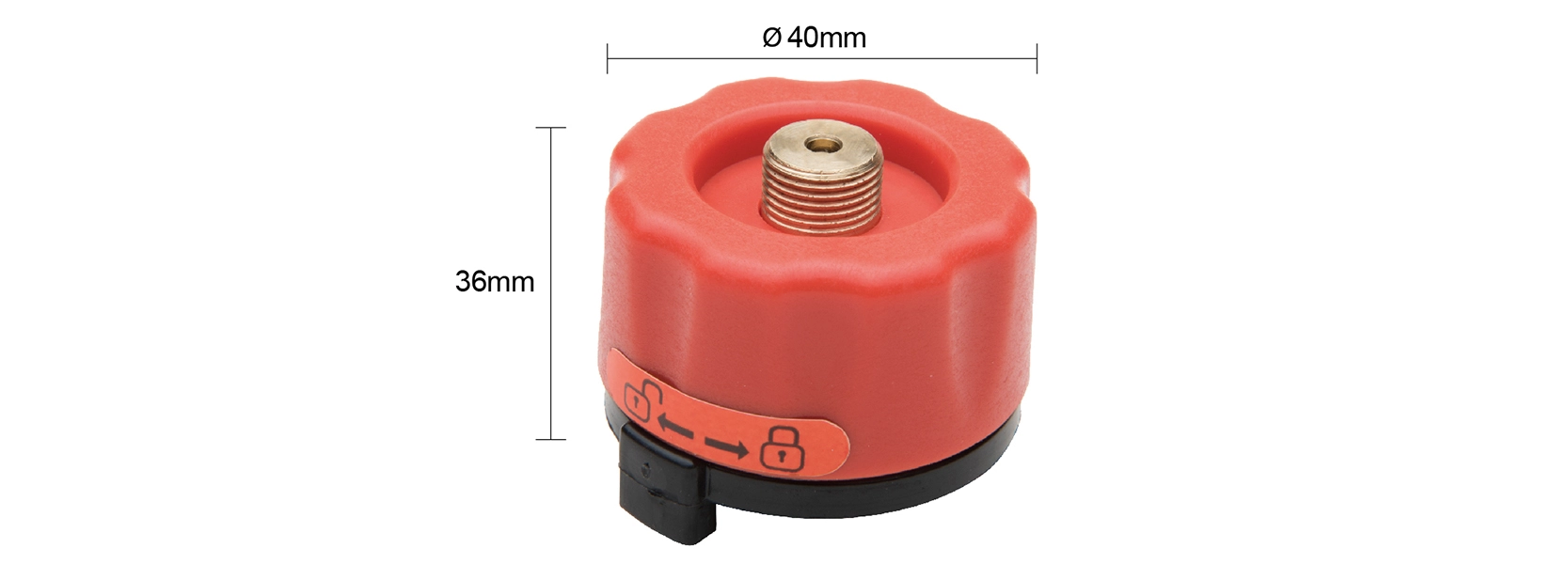 details of 220g Nozzle Gas Bottle Convertor Butane Stove Adapter