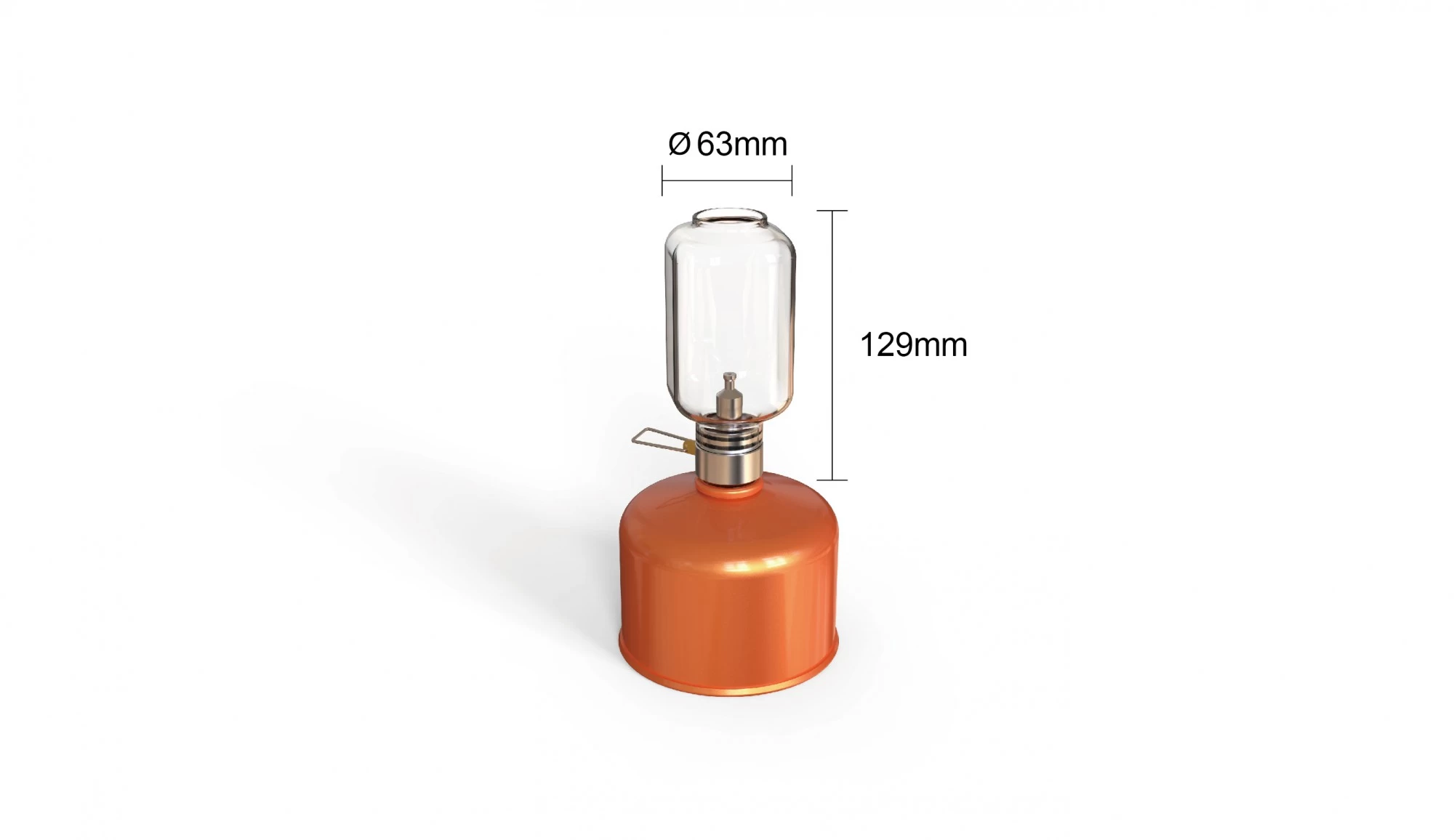 details of Portable Outdoor Camping Gas Lantern