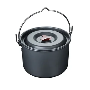 Big Size ODM&OEM Aluminum Cooking Pot Campsite Openfire Hanging Pot