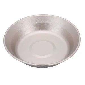 High-end Utensil Camping Cystallation Ultralight Titanium Cookware Deep Plate