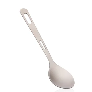 Titanium utensils Eco-Friendly Coffee Spoon, Spork and Spoon Set for Camping
