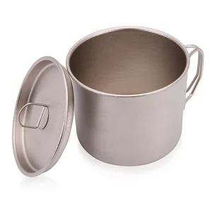 750ml Coffee Mug Titanium Cup with Lid