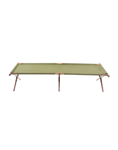 Portable Wood Camp Cot for Traveling